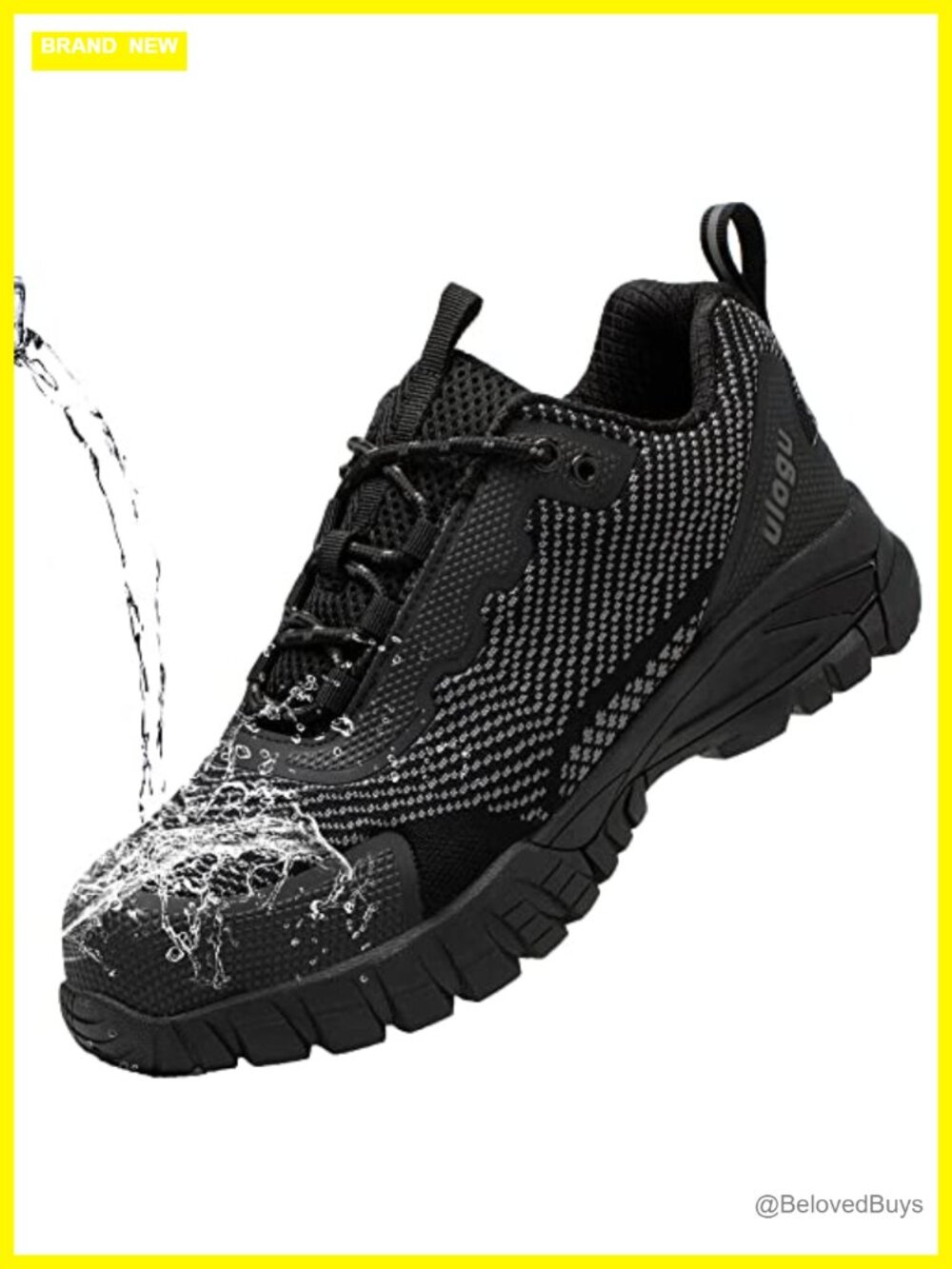 Waterproof Hiking Shoes Lightweight Non-Slip Walking Work Sneakers